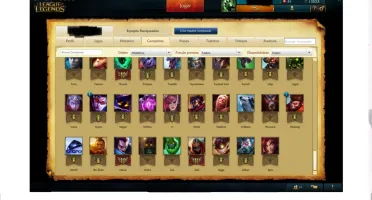 conta diamante V lol