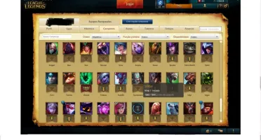 conta diamante V lol
