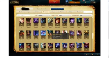 conta diamante V lol
