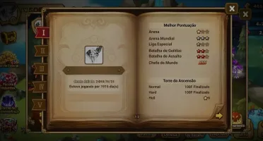 CONTA SUMMONER WAR - GLOBAL