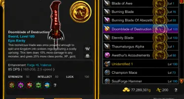 [Aqw] Conta Bem Farmada Midgame/Endgame 35% Dano All