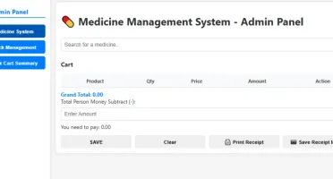 💊 Software de Sistema de Gestão de Medicamentos Loja Local