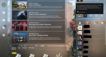 CONTA STEAM NIVEL 42 - CSGO XERIFE E LVL 15 GC!