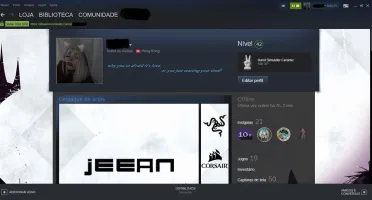 CONTA STEAM NIVEL 42 - CSGO XERIFE E LVL 15 GC!