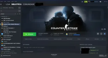 CONTA STEAM NIVEL 42 - CSGO XERIFE E LVL 15 GC!