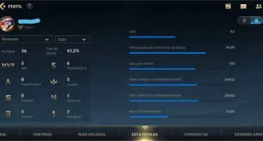 🔥Conta Ouro 1🔥( 2 Partidas pro platina 4)