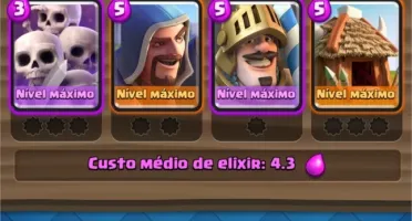 Conta crash royale nv12 com 650000 gold e 2400 gema