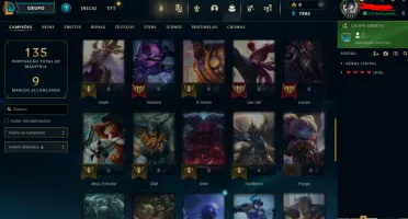 Conta D2 (Com direito a personalização de elo) Smurf mmr m+