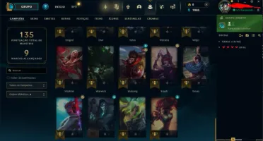 Conta D2 (Com direito a personalização de elo) Smurf mmr m+