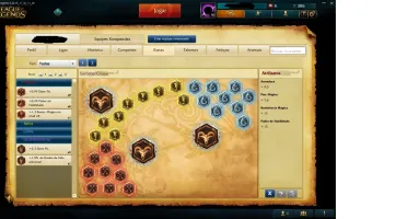 Conta League of Legends Prata 59 champions e 17 skins
