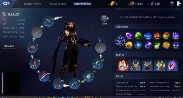 MIR4 arqueira lvl 71 84K de poder +pet epico+ pedra lendaria