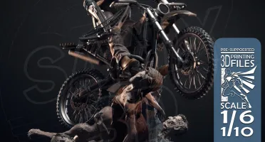 Daryl (TWD) 3d stl