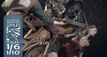 Daryl (TWD) 3d stl