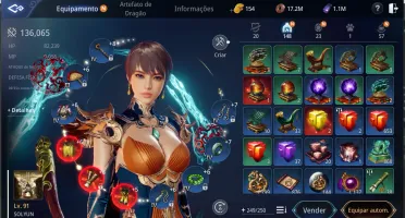 Vendo conta MIr  4  LVL 91 e upando poder + de 136k