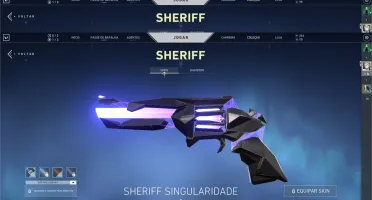 CONTA DE VALORANT DIAMANTE 3 COM SKINS