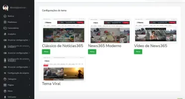 SCRIPT Portal de Notícias WEB NEWS WordPress e Elementor