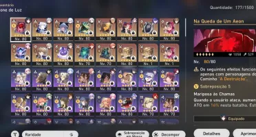 🌟 Honkai Star Rail End Game Com Varios T5