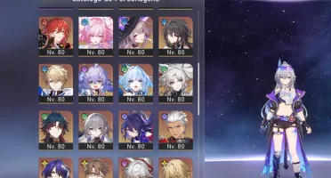 🌟 Honkai Star Rail End Game Com Varios T5