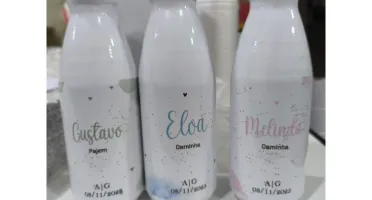 Garrafa 500 ml Personalizada para Casamento