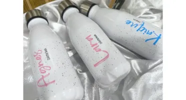 Garrafa 500 ml Personalizada para Casamento