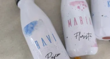 Garrafa 500 ml Personalizada para Casamento
