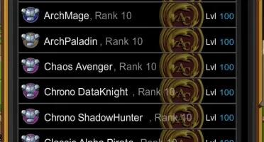 Conta AQW 17 anos - 154 Badges - 3013 Itens