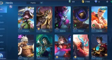 Conta Mobile Legends c 70 Heróis