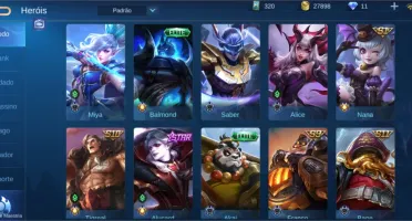Conta Mobile Legends c 70 Heróis