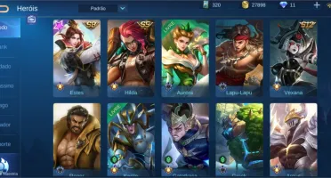 Conta Mobile Legends c 70 Heróis