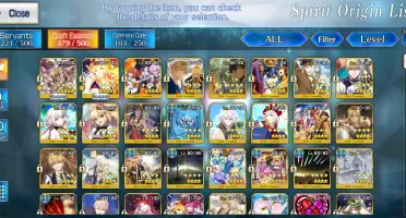 Fate GO/Fate Grand Order Conta 32SSR 67SR NA