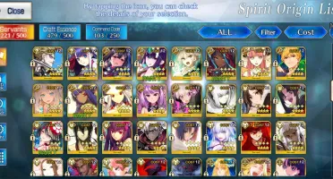 Fate GO/Fate Grand Order Conta 32SSR 67SR NA