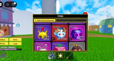 Vende Se Essa Conta De Blox Fruits Com Yeti No Invetario