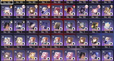 Conta Honkai Star Rail - Hysilens E1s1 + Kafka E1s1+ Bonecos
