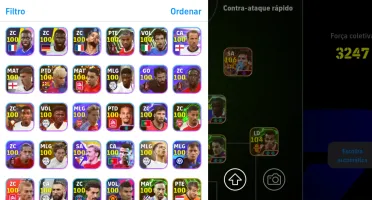 Conta Efootball 3247+ com: Messi Big Time, Cr7 e Neymar MSN
