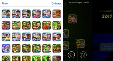 Conta Efootball 3247+ com: Messi Big Time, Cr7 e Neymar MSN