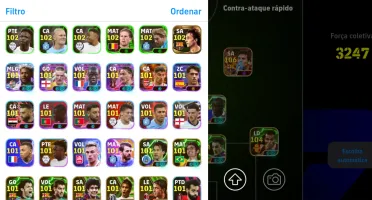 Conta Efootball 3247+ com: Messi Big Time, Cr7 e Neymar MSN