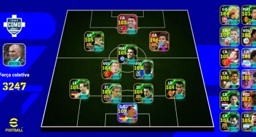 Conta Efootball 3247+ com: Messi Big Time, Cr7 e Neymar MSN
