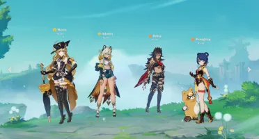 Conta Genshin Impact bem farmada e com personagens
