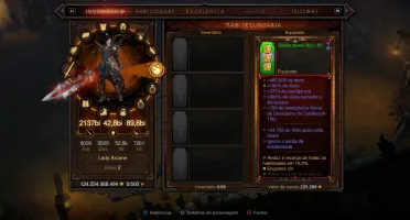 Diablo 3 Itens Build Arcanista