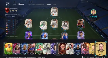 “Conta EA FC 26 – Elenco 90 com Eusébio & Bright Totty”