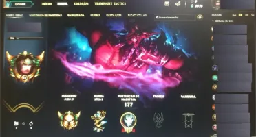 CONTA DE LOL GOLD 4 COM 30 SKINS POR R$100