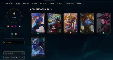 Conta Diamante, com e-mail original, skins e reembolsos