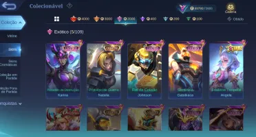 Conta mobile legends- sup / main floryn