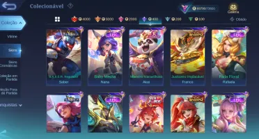 Conta mobile legends- sup / main floryn