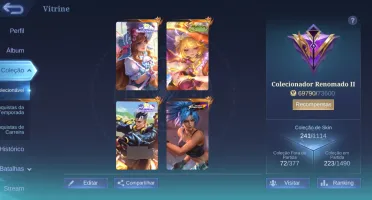 Conta mobile legends- sup / main floryn