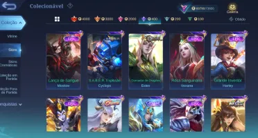 Conta mobile legends- sup / main floryn