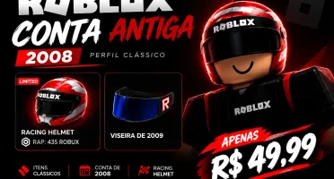 Conta de Roblox a venda 🎮 (2008) [Com um item Limited]