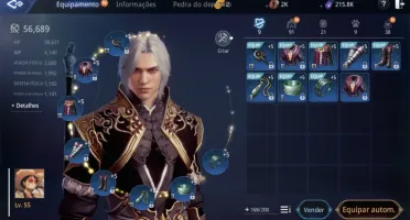 LANCEIRO MIR4 LVL 55 COM 56K