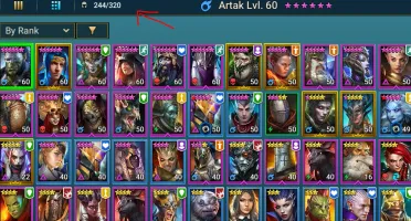 Raid shadow legends, conta com muita energia.