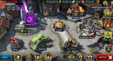 Raid shadow legends, conta com muita energia.